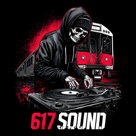 617 Sound T-Shirt Design Black
