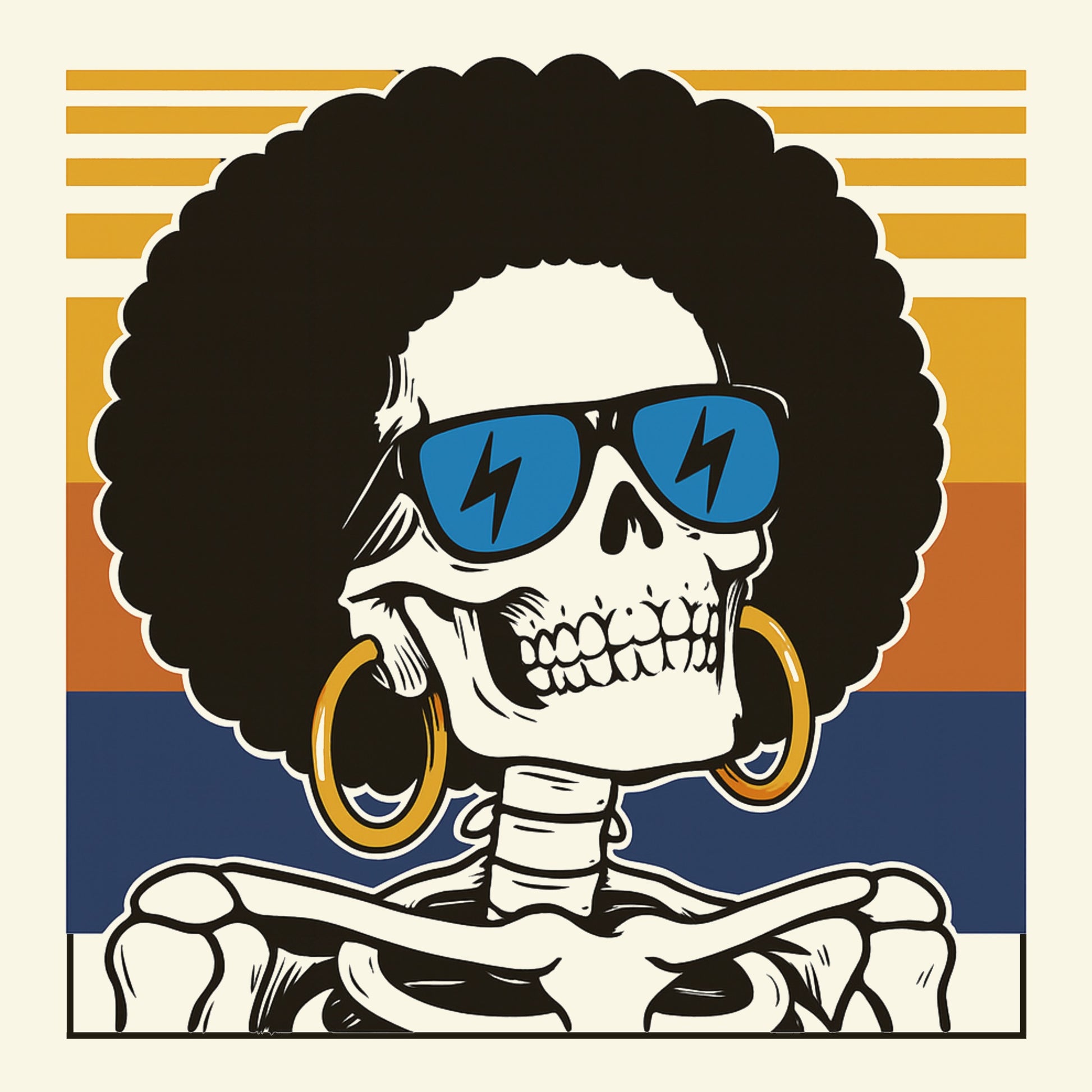 Vibin' Tee Design Natural