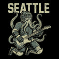 Kraken Tee Design Black