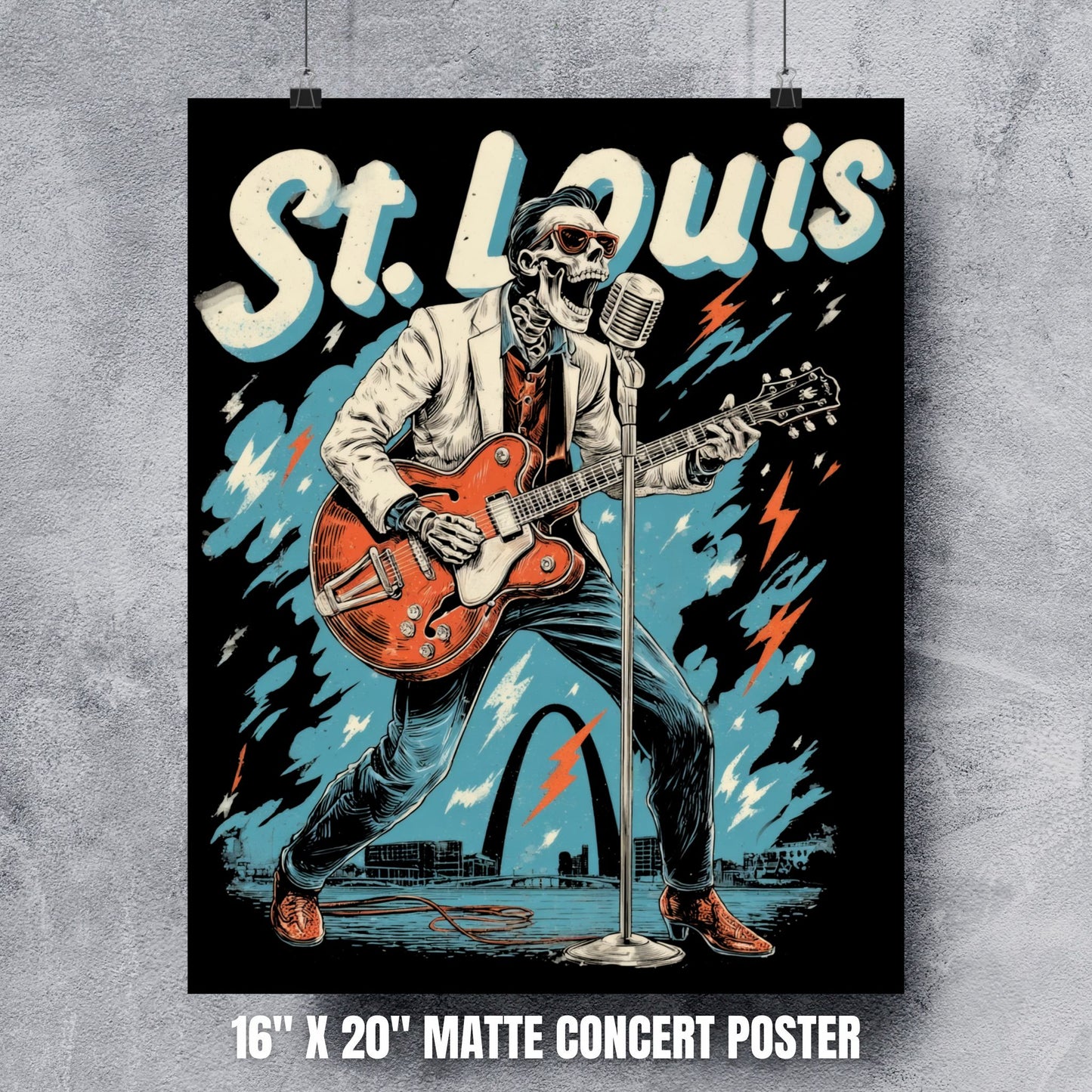 St. Louis Rocks Poster