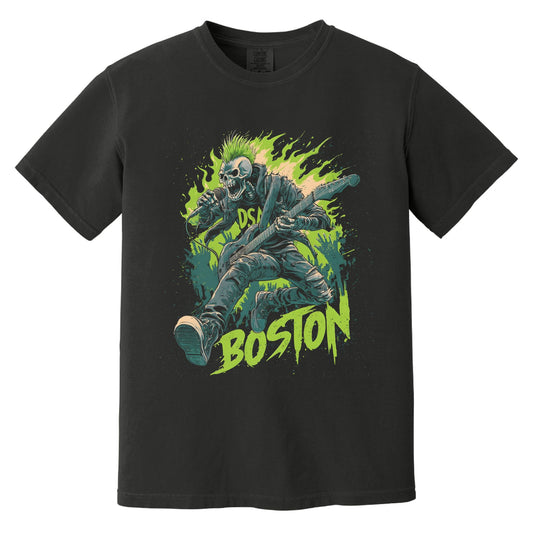Boston Punk T-Shirt | Comfort Colors® 1717 Black