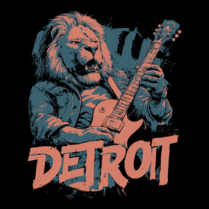 Lion Solo Tee Design Black