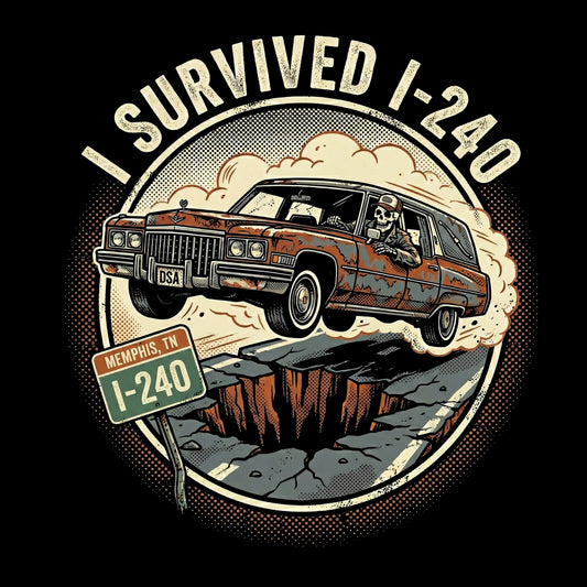 I-240 Tee Design Black