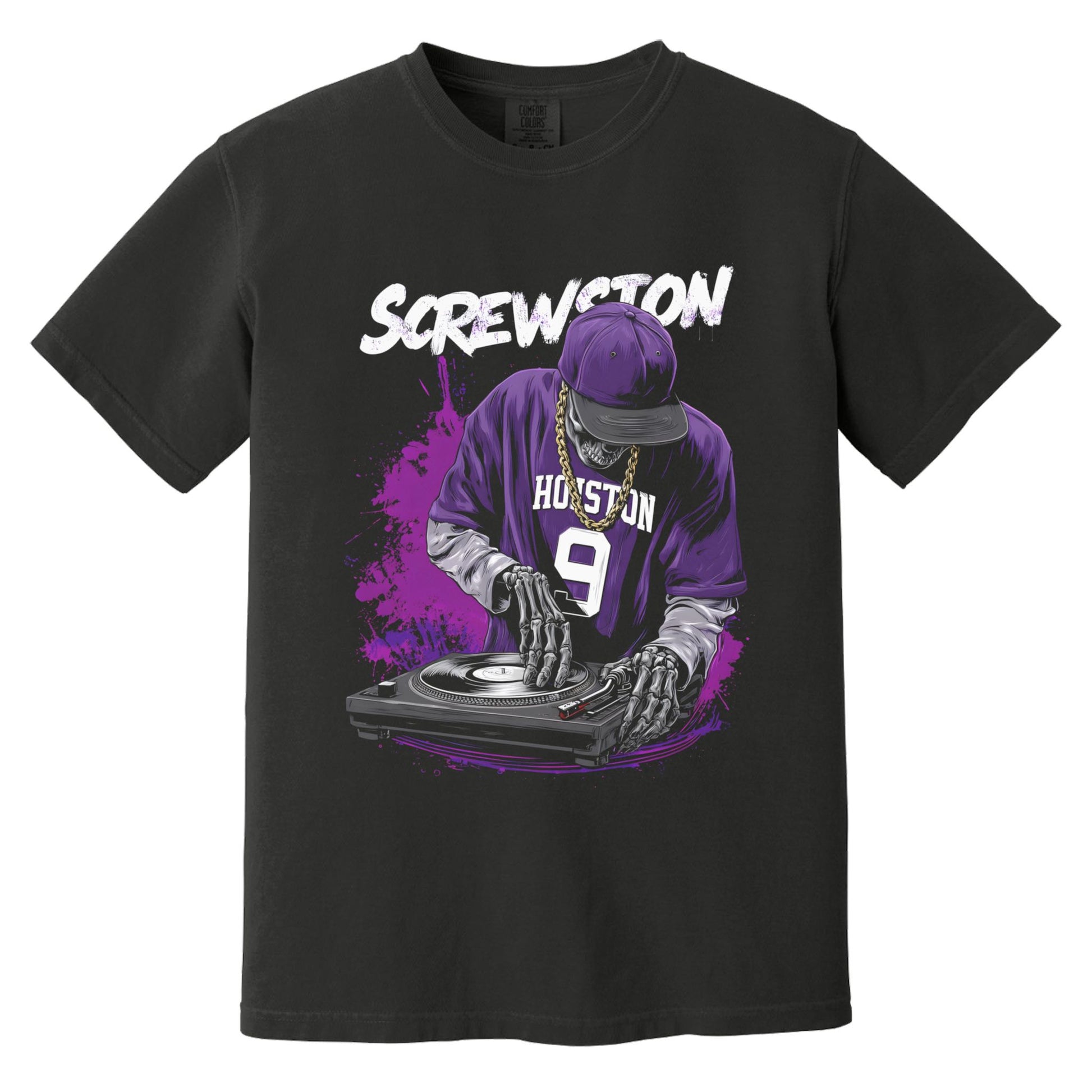 Screwston T-Shirt | Comfort Colors® 1717 Black
