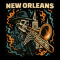 New Orleans Cathedral T-shirt Design Black