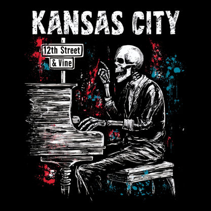 12th & Vine T-Shirt Design Black