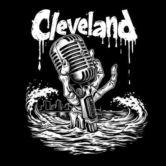 CLE Ghost T-Shirt Design Black
