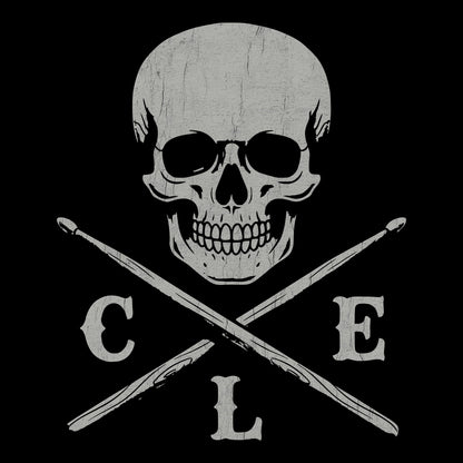 CLE Sticks Tee Design Black