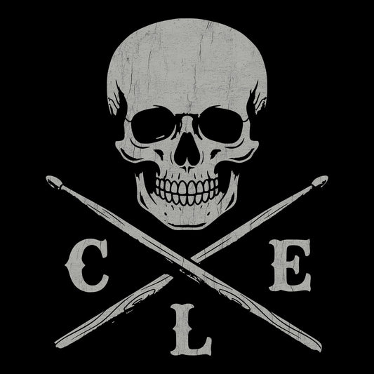 CLE Sticks Tee Design Black