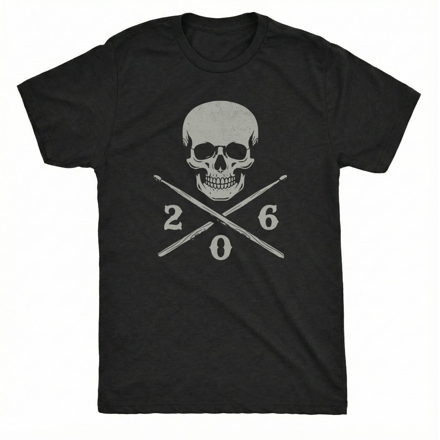 206 Cross Tee | Classic Tee Black