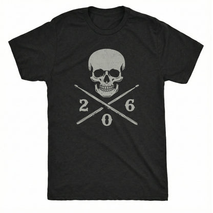 206 Cross Tee | Classic Tee Black