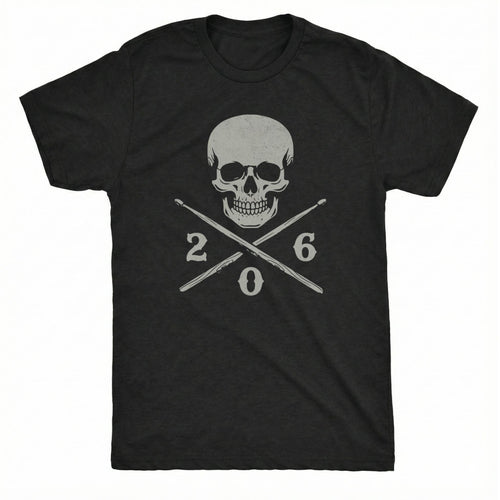 206 Cross Tee | Classic Tee Black