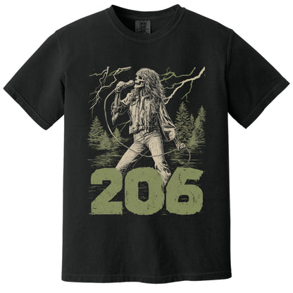 206 Rocker Tee | Comfort Colors® 1717 Black