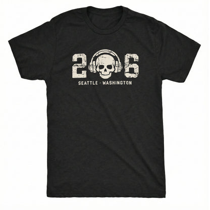 206 Tee | Classic Tee Black