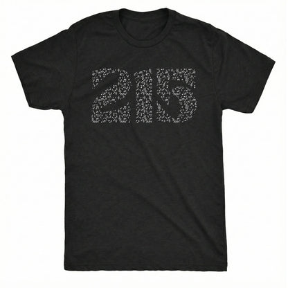 215 Notes Tee | Classic Tee Black