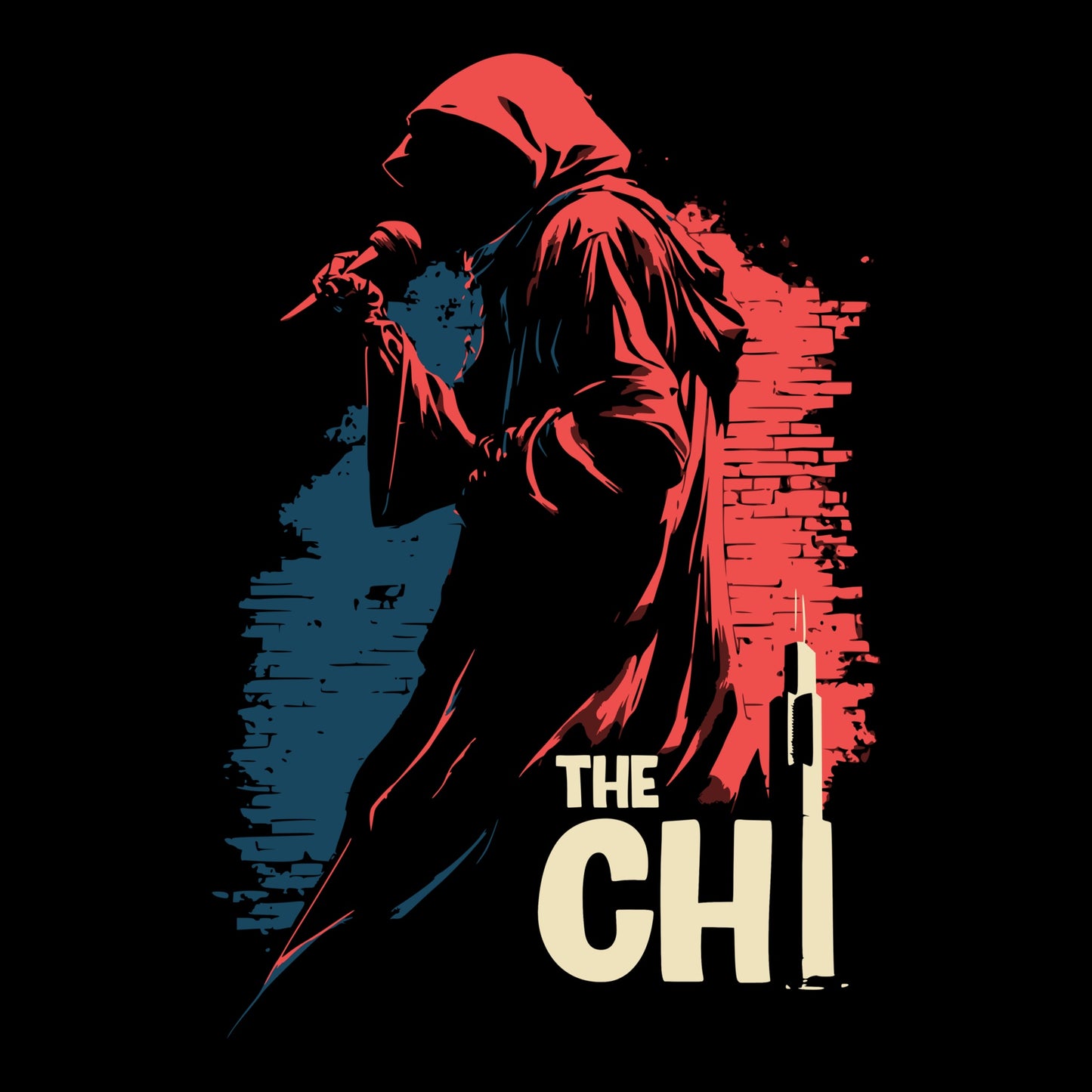 Chi Reaper Tee Design Black