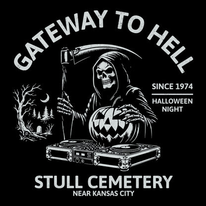 Stull Cemetery Tee Design Black