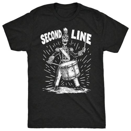 2nd Line Tee Black Mockup