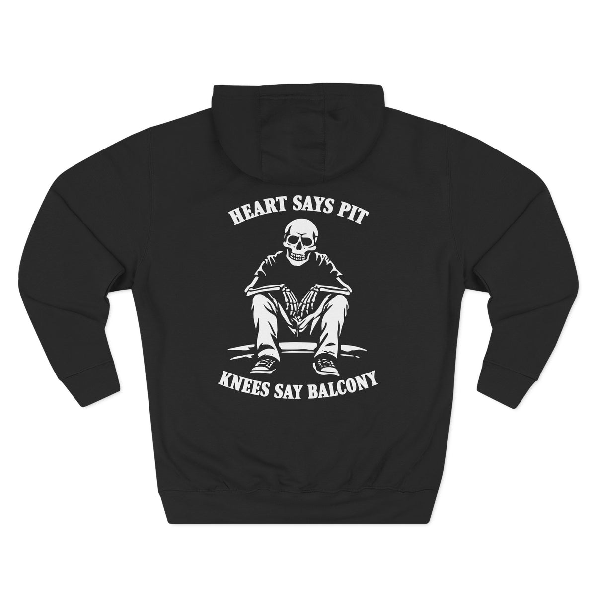 Heart Says Pit Hoodie