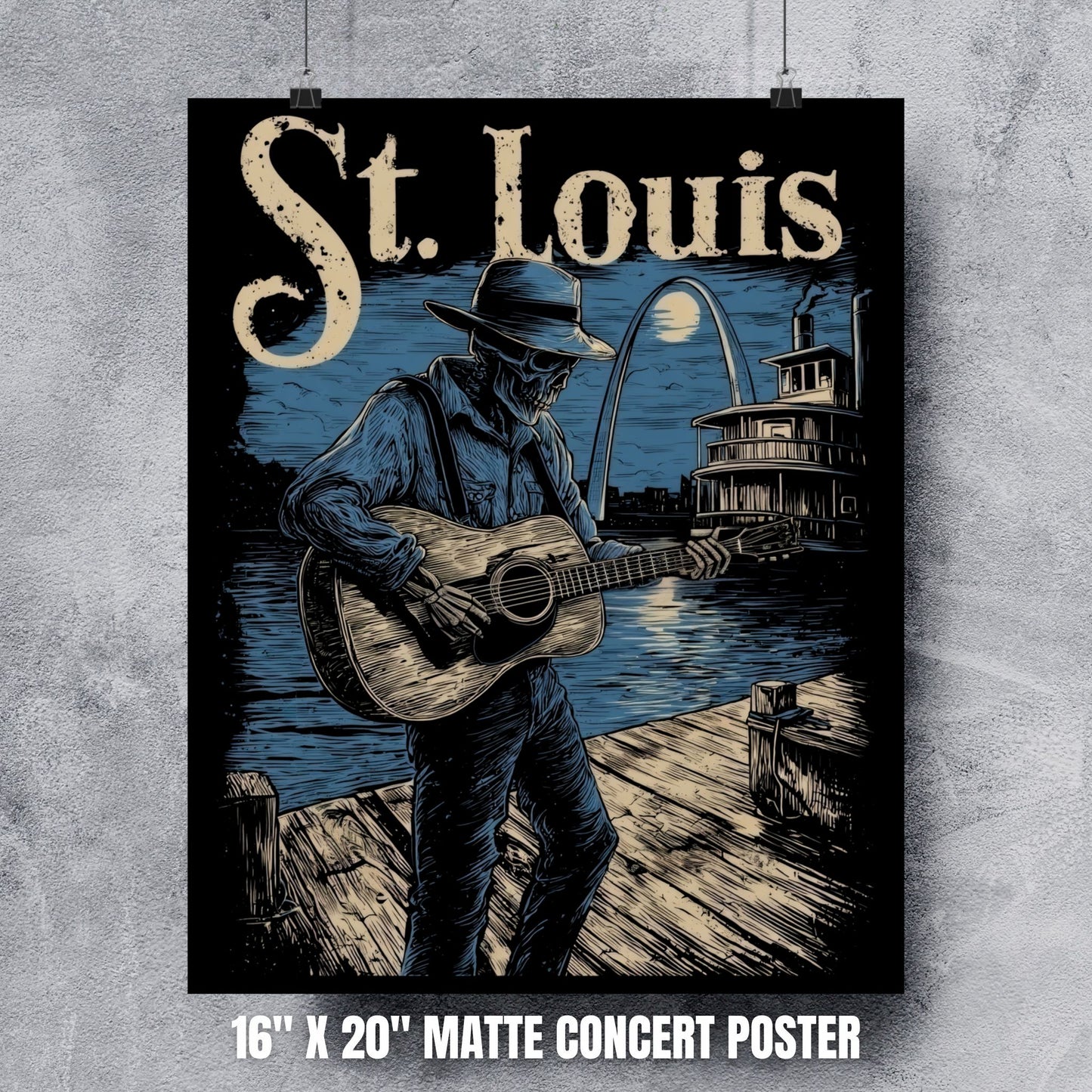 St. Louis Blues Poster