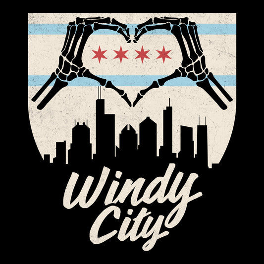 Windy City Tee Design Black