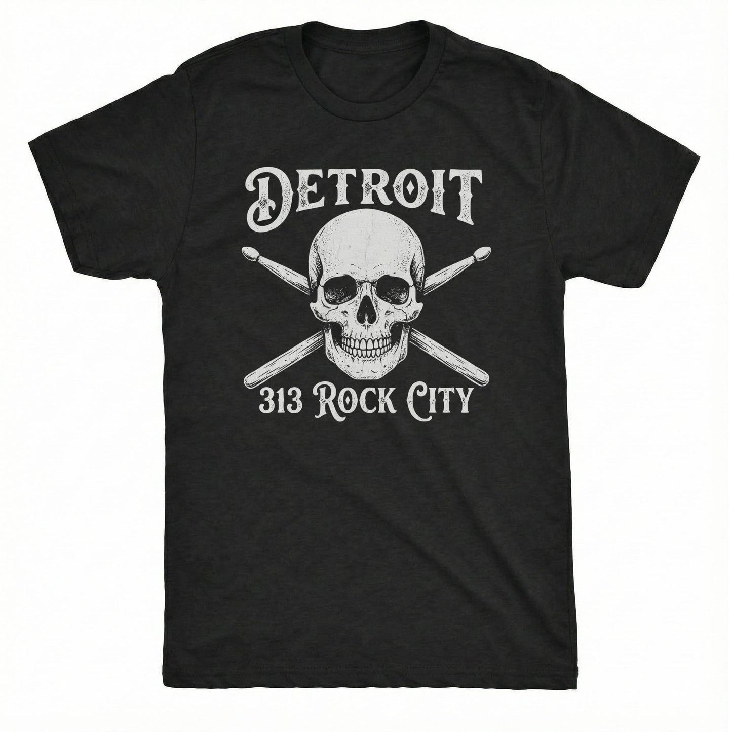313 Rock City Tee | Classic Tee Black