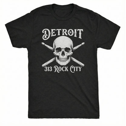 313 Rock City Tee | Classic Tee Black