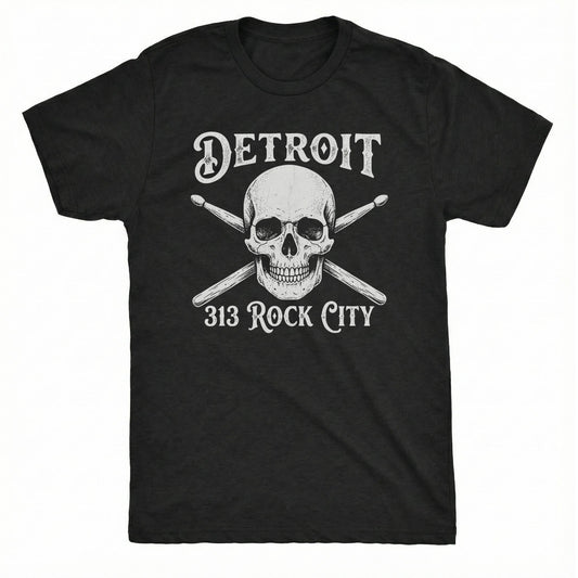 313 Rock City Tee | Classic Tee Black