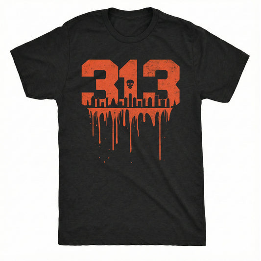 313 Tee | Classic Tee Black