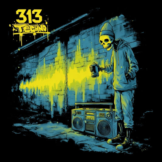 313 Graffiti T-Shirt Design