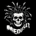 Medusa's Tee Design Black