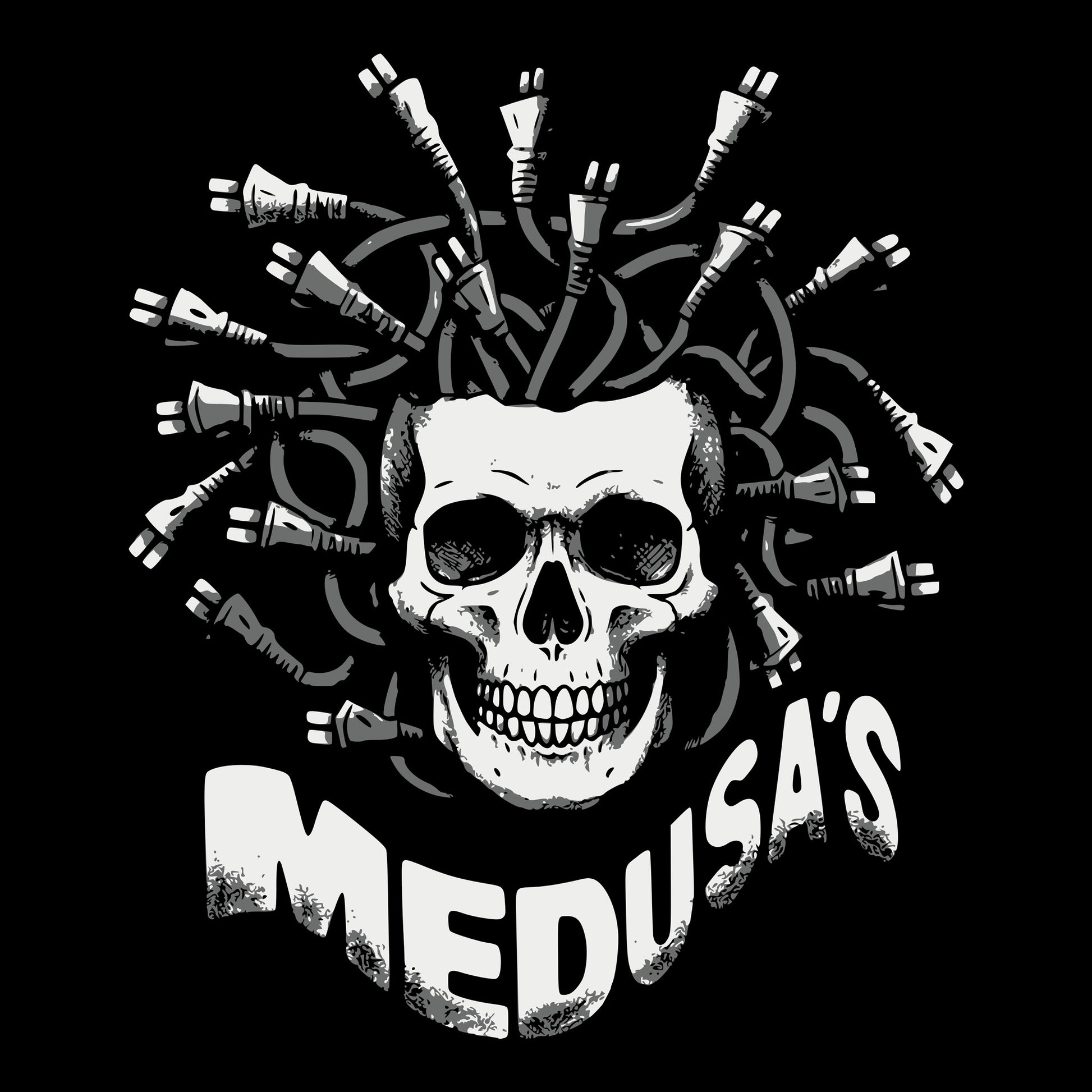 Medusa's Tee Design Black