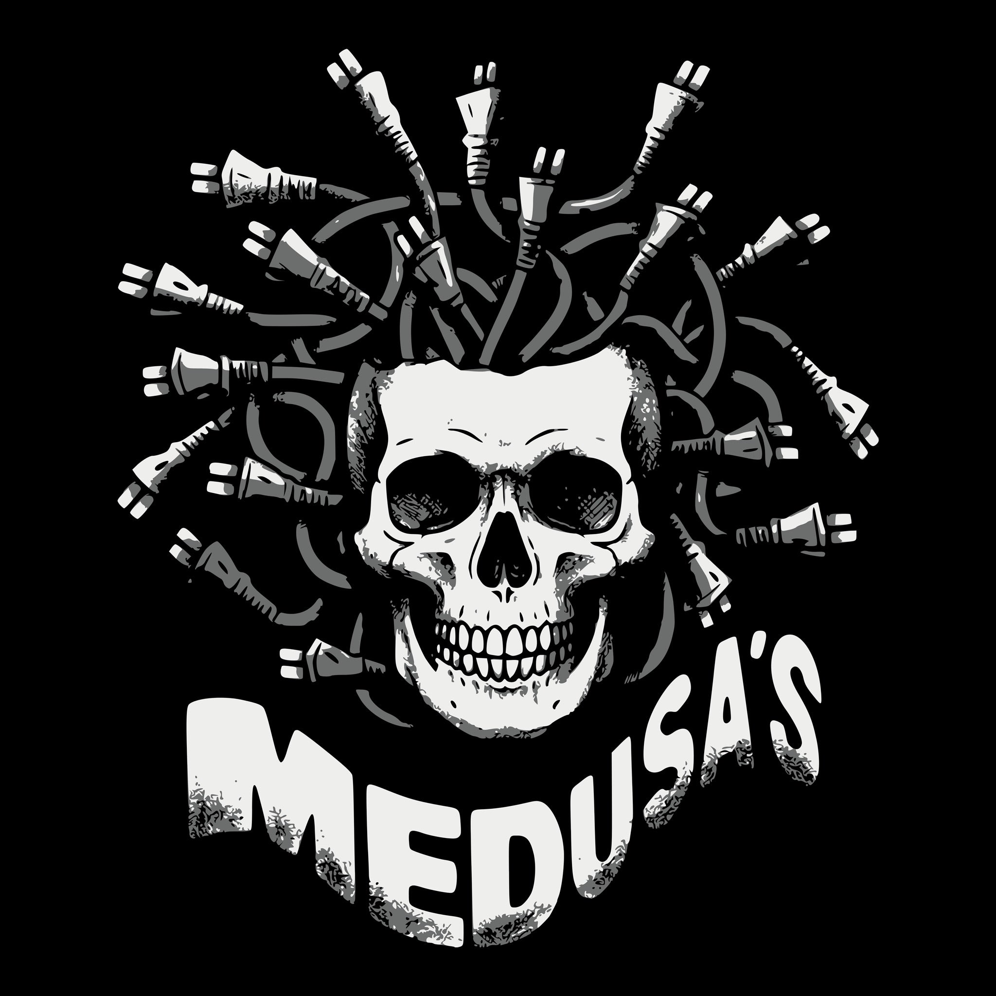 Medusa's Tee Design Black