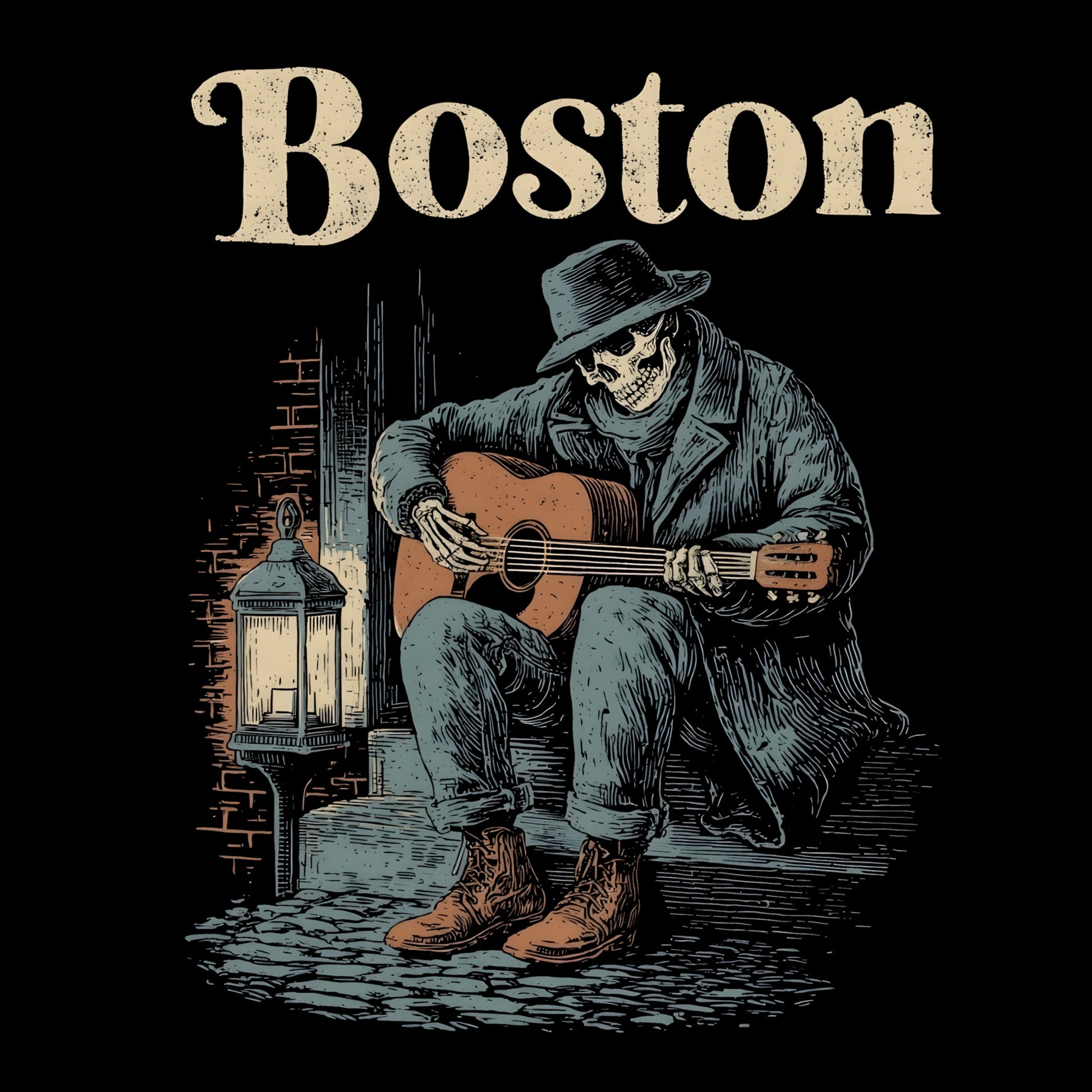 Beacon Hill T-Shirt Design Black