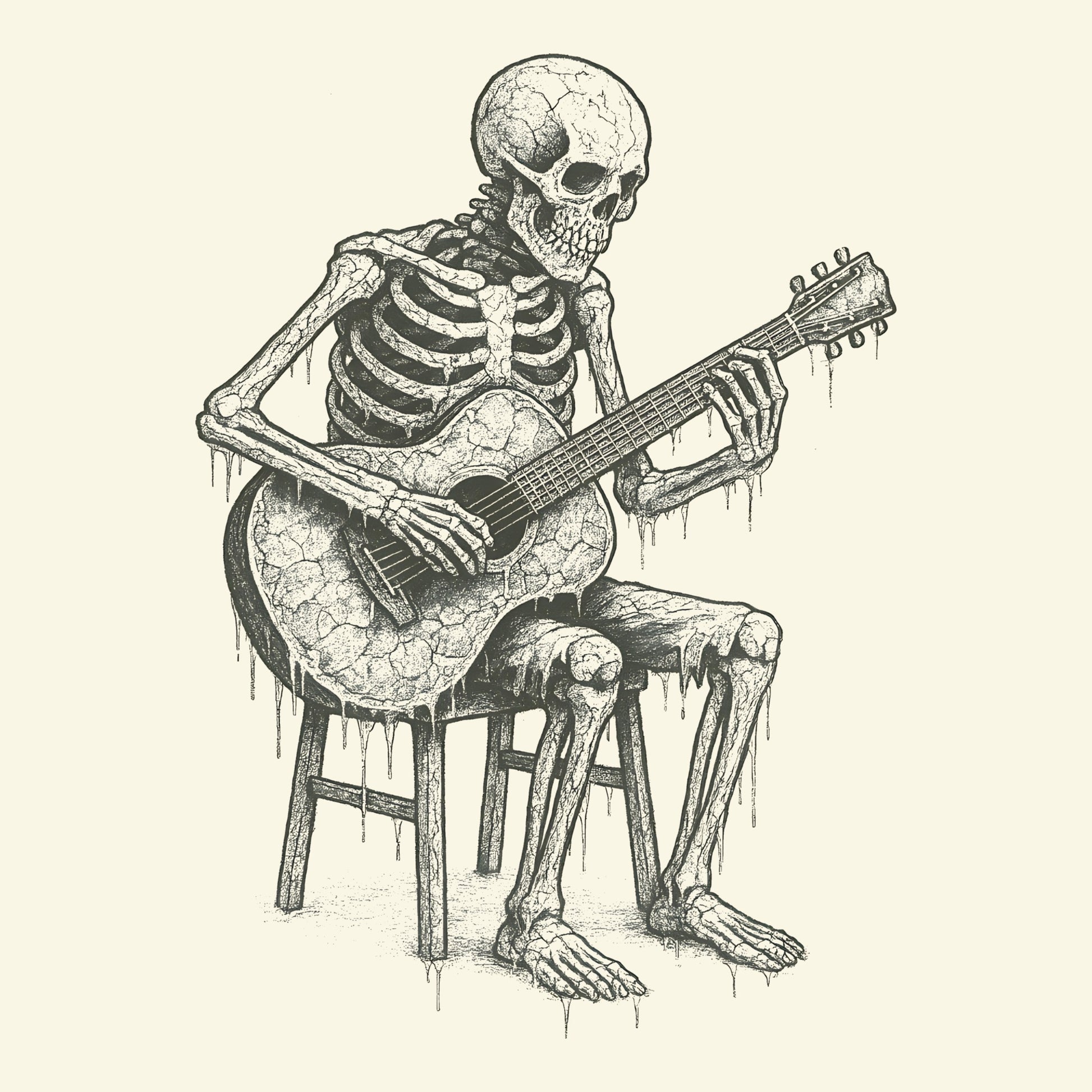 Melting Session T-shirt Design Natural