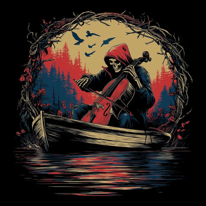 Melody of Death Tee Design Black