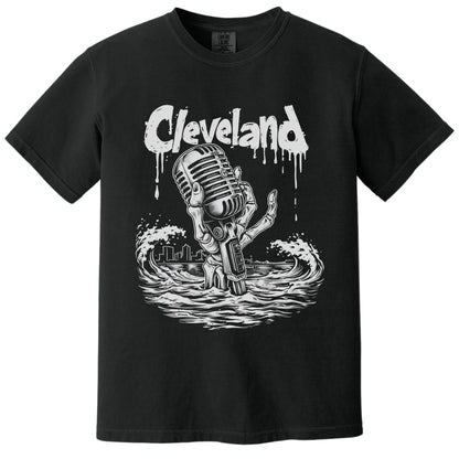 CLE Ghost T-Shirt | Comfort Colors® 1717 Black