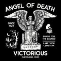 Angel of Death Tee Design Black