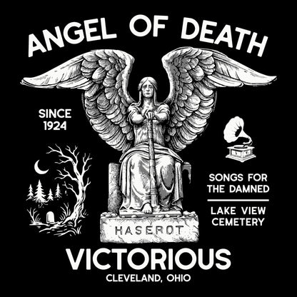 Angel of Death Tee Design Black