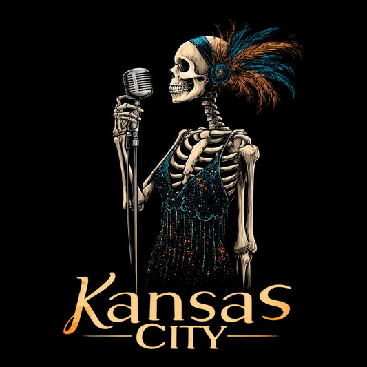 KC Chanteuse T-Shirt Design Black