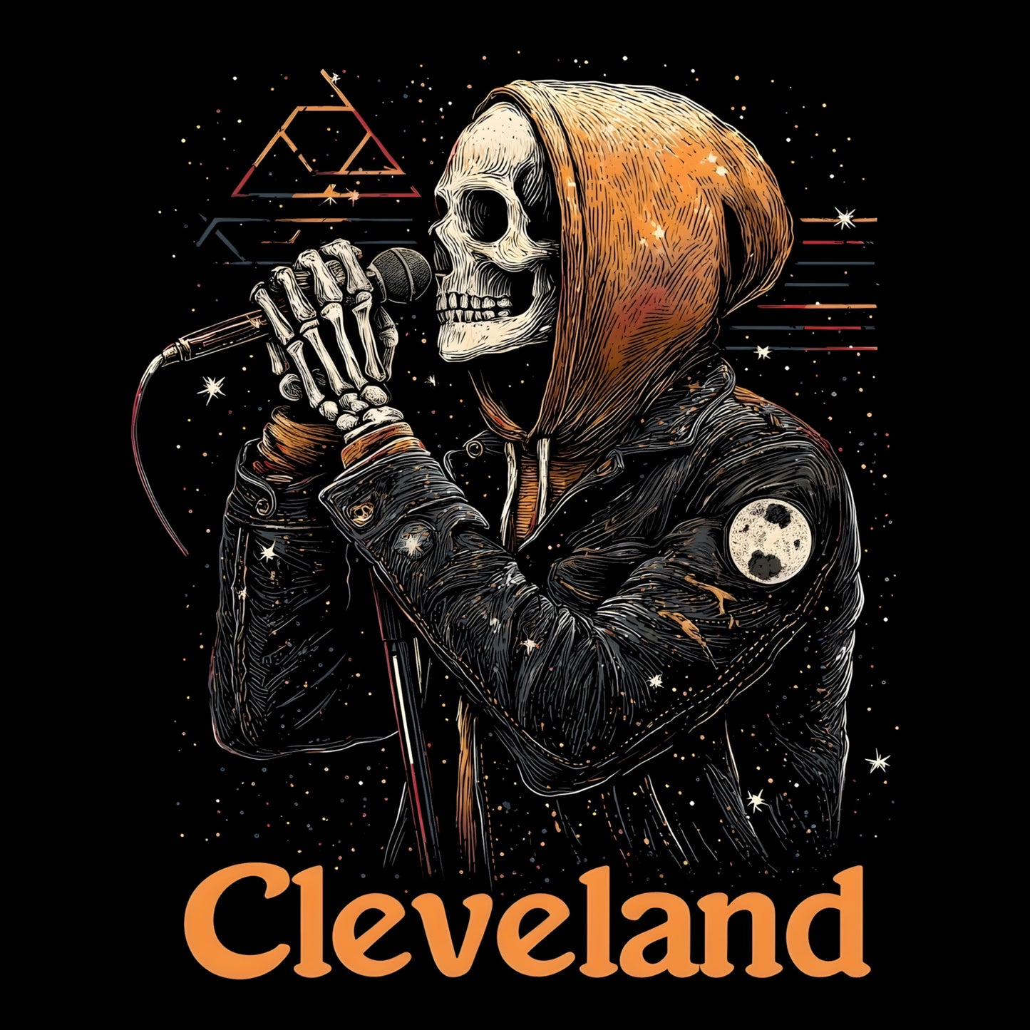 CLE Hip Hop T-Shirt Design Black