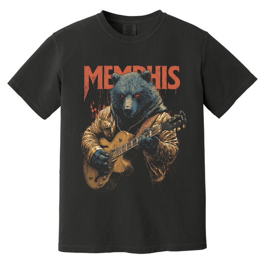Memphis Spirit T-Shirt | Comfort Colors® 1717 Black