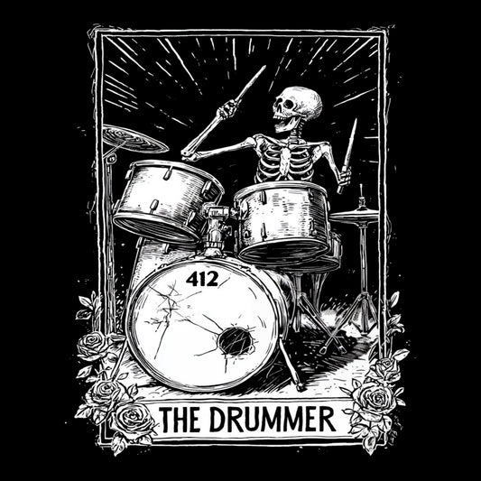 412 Drummer T-Shirt Design