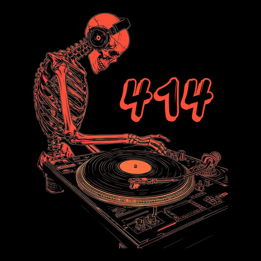 414 DJ T-Shirt Design