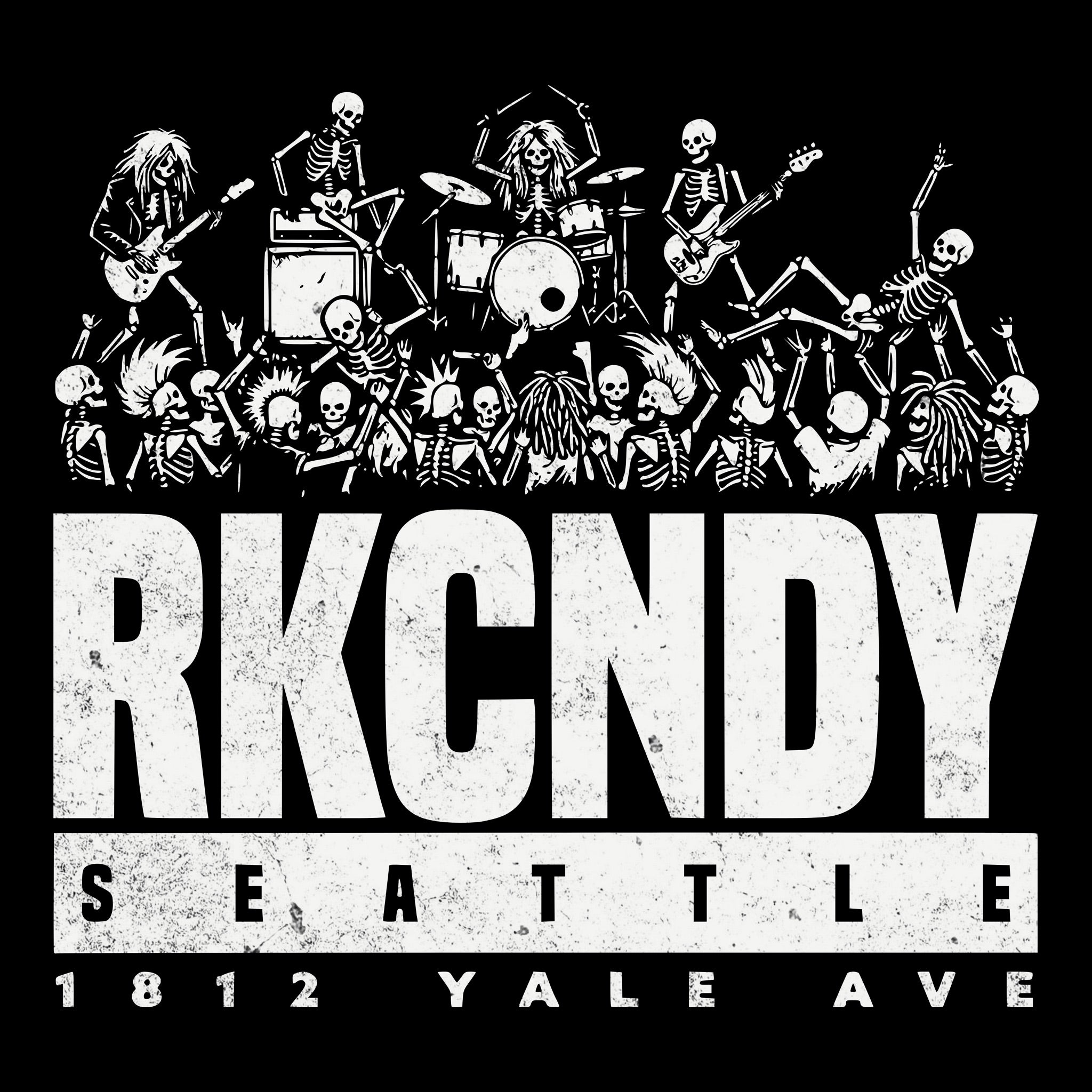 RKCNDY Tee Design Black