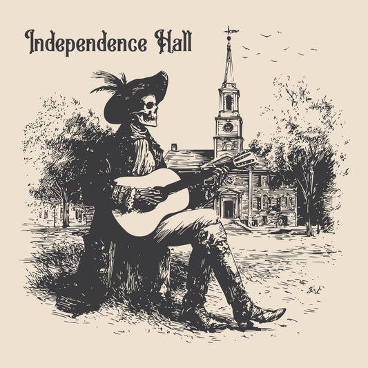 Ind. Hall Tee Design Natural