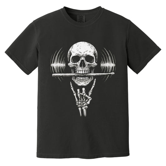 Session Slayer T-shirtSkeleton T-Shirt | Comfort Colors® 1717 Black