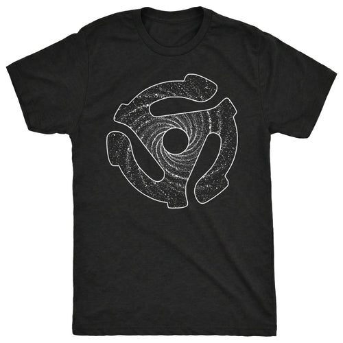 45 Adaptor Tee Black Mockup