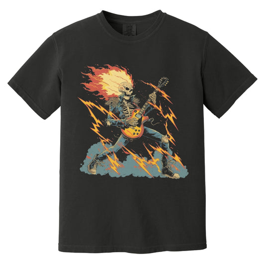 Rock God T-Shirt | Comfort Colors® 1717 Black