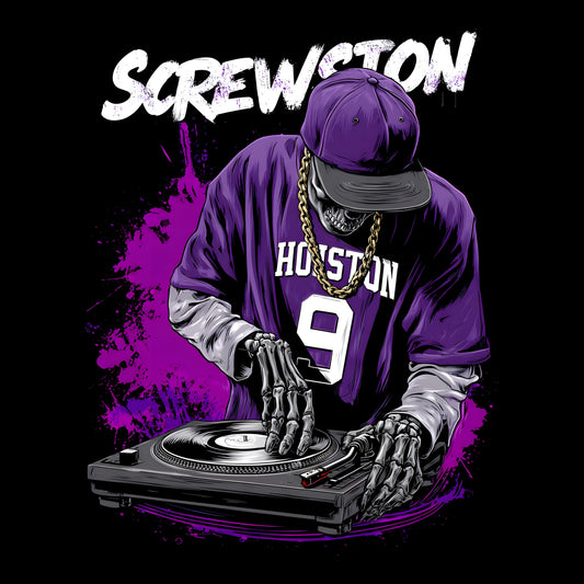 Screwston T-Shirt Design Black
